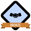 Badge icon "Handshake (767)" provided by Jake Nelsen, from The Noun Project under Creative Commons - Attribution (CC BY 3.0)