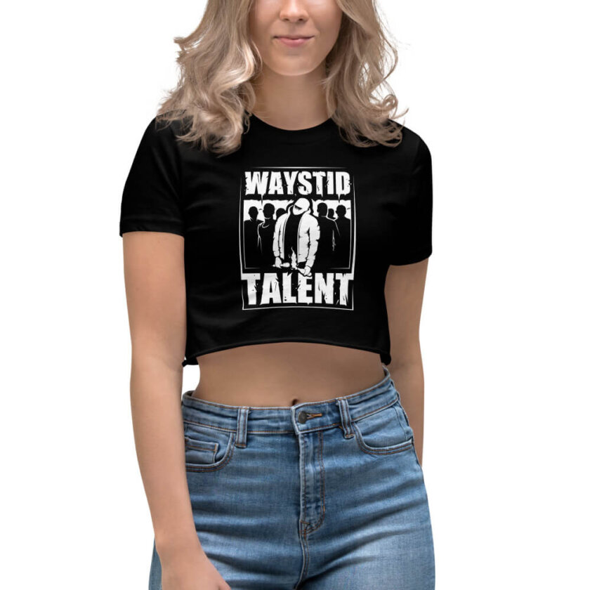 Classic Crop Top (Black)